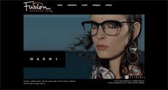 Desktop Screenshot of fusion-eyewear.com